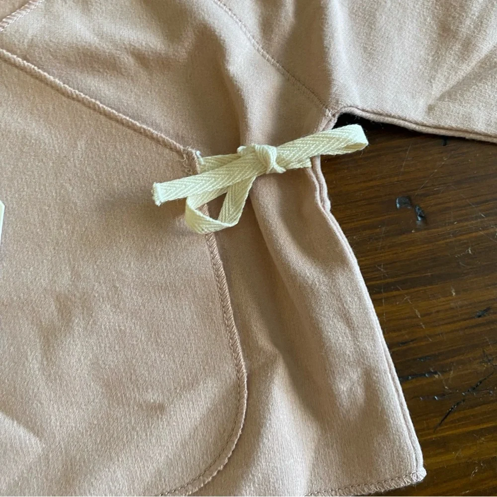 NWT Gray Label Crossover Top Tie Enclosure In VTG‎ Pink Baby Cardigan 1-3 Months